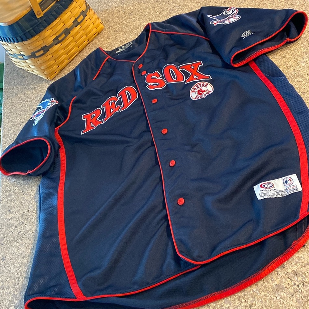 Genuine Merchandise True Fan Series Boston Red Sox Baseball Jersey XL GUC